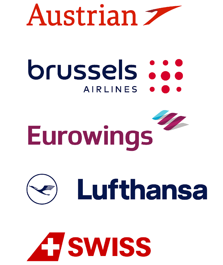 Logos of Star Alliance Airlines